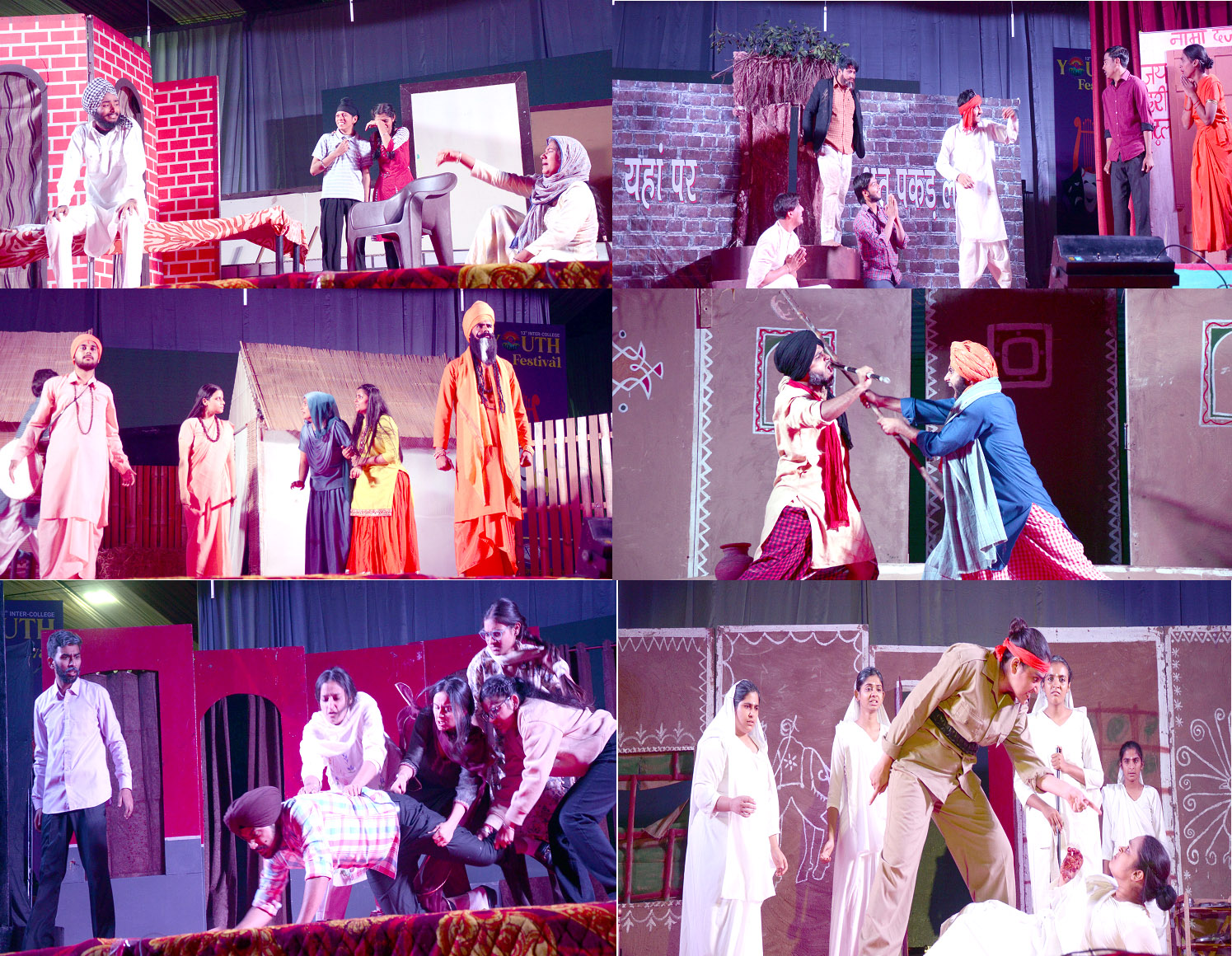 Contemporary, Historical and Social issues were showcased at Vet Varsity Youth Festival